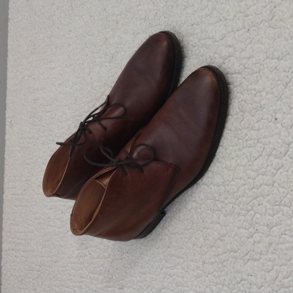 Imported Leather Chukka Boots (Made in Portugal)  10.5 US = 44 EU